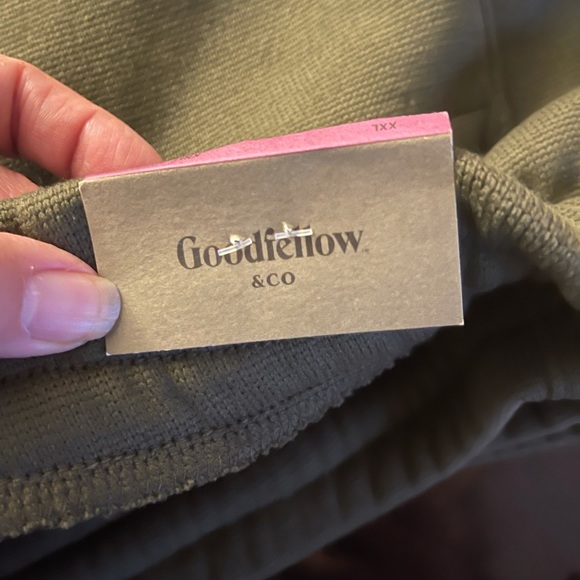 Goodfellow & co Sweat Pants Late Night Green - Picture 2 of 7